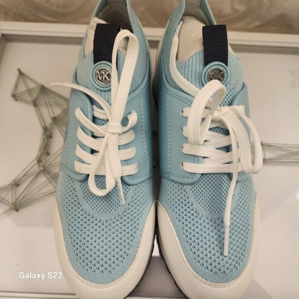 Michael Kors Light Blue Sneakers